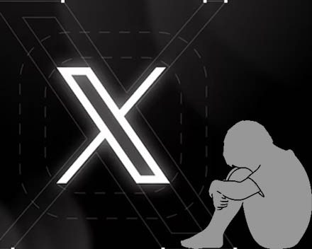 Australian eSafety Commissioner building with X logo