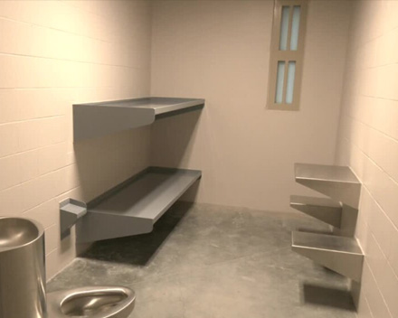 Facial recognition scan illustration